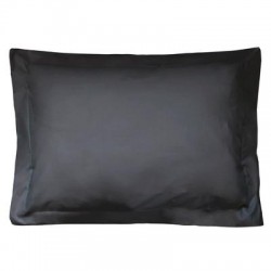 Set 2 fete de perna 50x70 cm bumbac ranforce gri inchis 