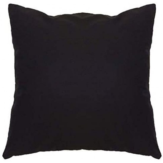 Set 2 fete de perna 40x40 cm bumbac ranforce negru