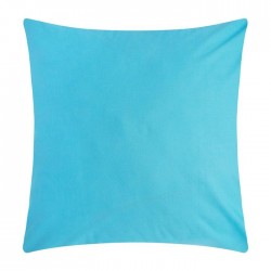 Set 2 fete de perna 70x70 cm bumbac ranforce albastru azur