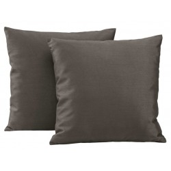 Set 2 fete de perna 40x40 cm bumbac ranforce gri cenusiu