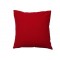 Set 2 fete de perna 40x40 cm bumbac ranforce rosu aprins