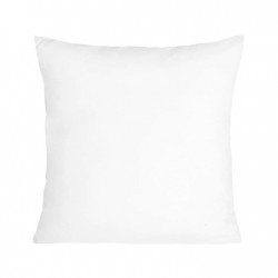 Set 2 fete de perna 40x40 cm bumbac ranforce alb uni