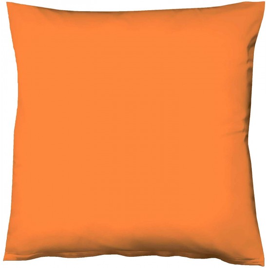 Set 2 fete de perna 40x40 cm bumbac ranforce orange deschis