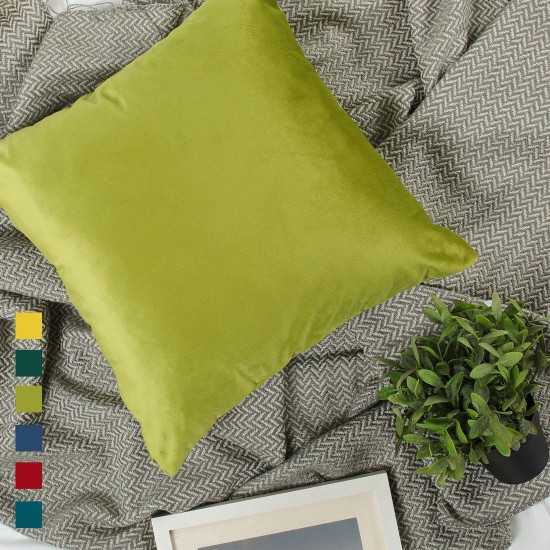 Set 2 fete de perna 90 x 90 cm bumbac ranforce green lime