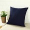Set 2 fete de perna 40x40 cm bumbac ranforce bleu inchis