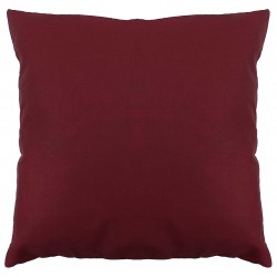 Set 2 fete de perna 40x40 cm bumbac ranforce visiniu