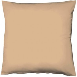 Set 2 fete de perna 40x40 cm bumbac ranforce light brown