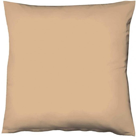Set 2 fete de perna 40x40 cm bumbac ranforce light brown