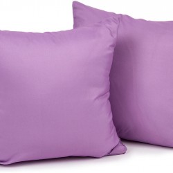 Set 2 fete de perna 40x40 cm bumbac ranforce mov lavanda