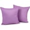 Set 2 fete de perna 35 x 35 cm bumbac ranforce mov lavanda