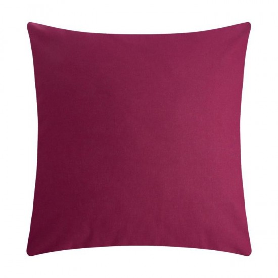 Set 2 fete de perna 40x40 cm bumbac ranforce rosu cireasa