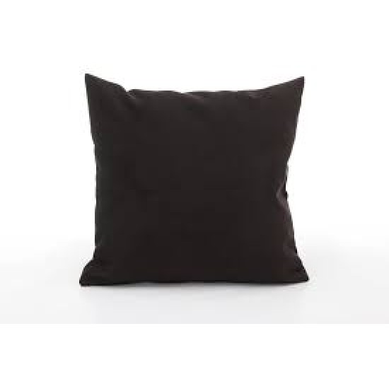 Set 2 fete de perna 40x40 cm bumbac ranforce negru