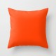 Set 2 fete de perna 40x40 cm bumbac ranforce orange light
