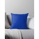 Set 2 fete de perna 40x40 cm bumbac ranforce albastru cobalt