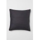 Set 2 fete de perna 40x40 cm bumbac ranforce gri inchis