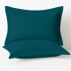 Set 2 fete de perna 50x70 cm bumbac ranforce , albastru petrol 