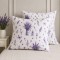 Set 2 fete de perna    35 x 50 cm ,  bumbac ranforce , Model Lavanda nr 1