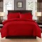 Cearceaf pilota 2 persoane 240 x240 cm ranforce lux rosu