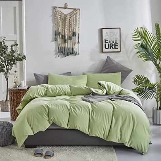 Cearceaf pilota 2 persoane 200x200 cm ranforce lux , verde deschis 