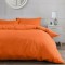 Cearceaf pilota 2 persoane 200x200 cm ranforce lux , orange deschis 