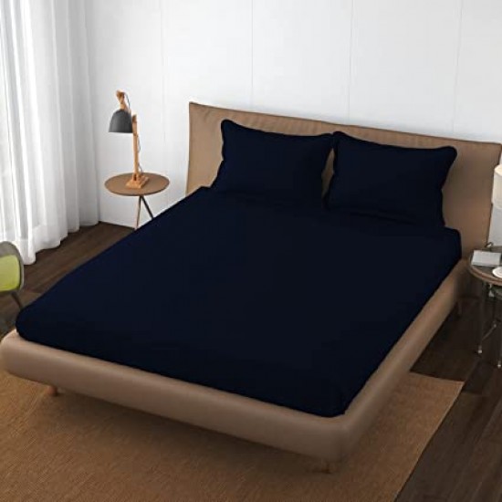 Husa pilota din bumbac ranforce 240 x240 cm negru uni