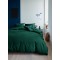 Cearceaf pilota 2 persoane 240x240 cm ranforce lux verde inchis